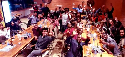 Jumia product and design team dinner in Nairobi